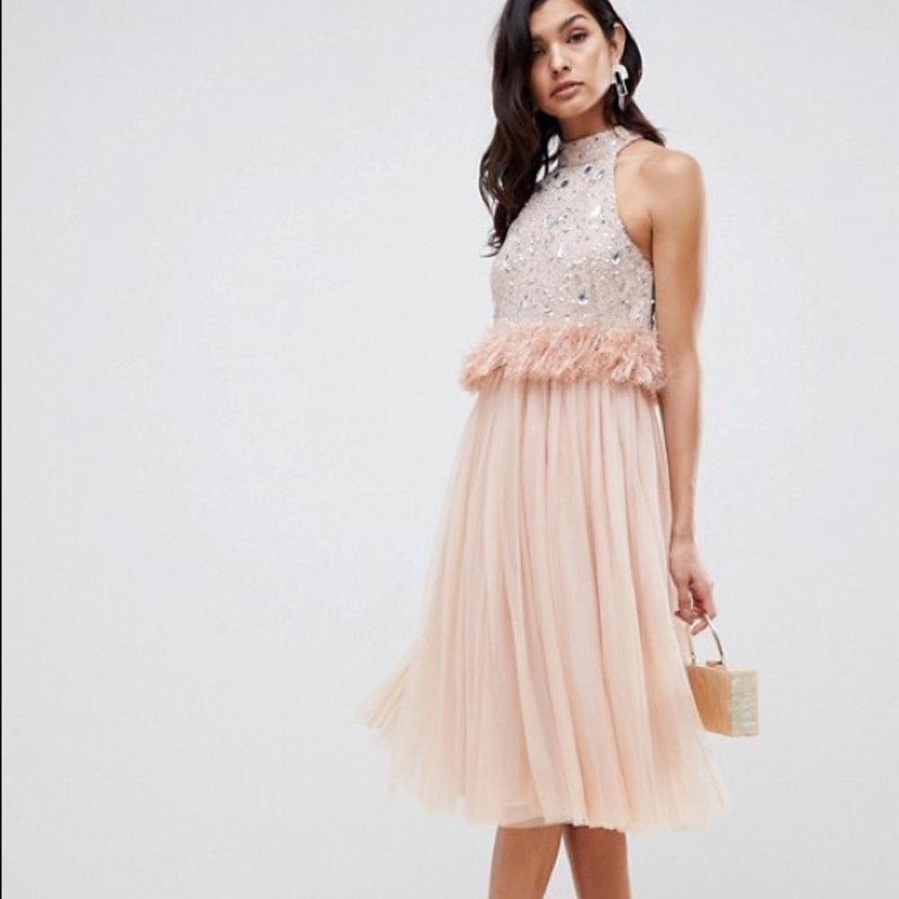 ASOS embellished dress